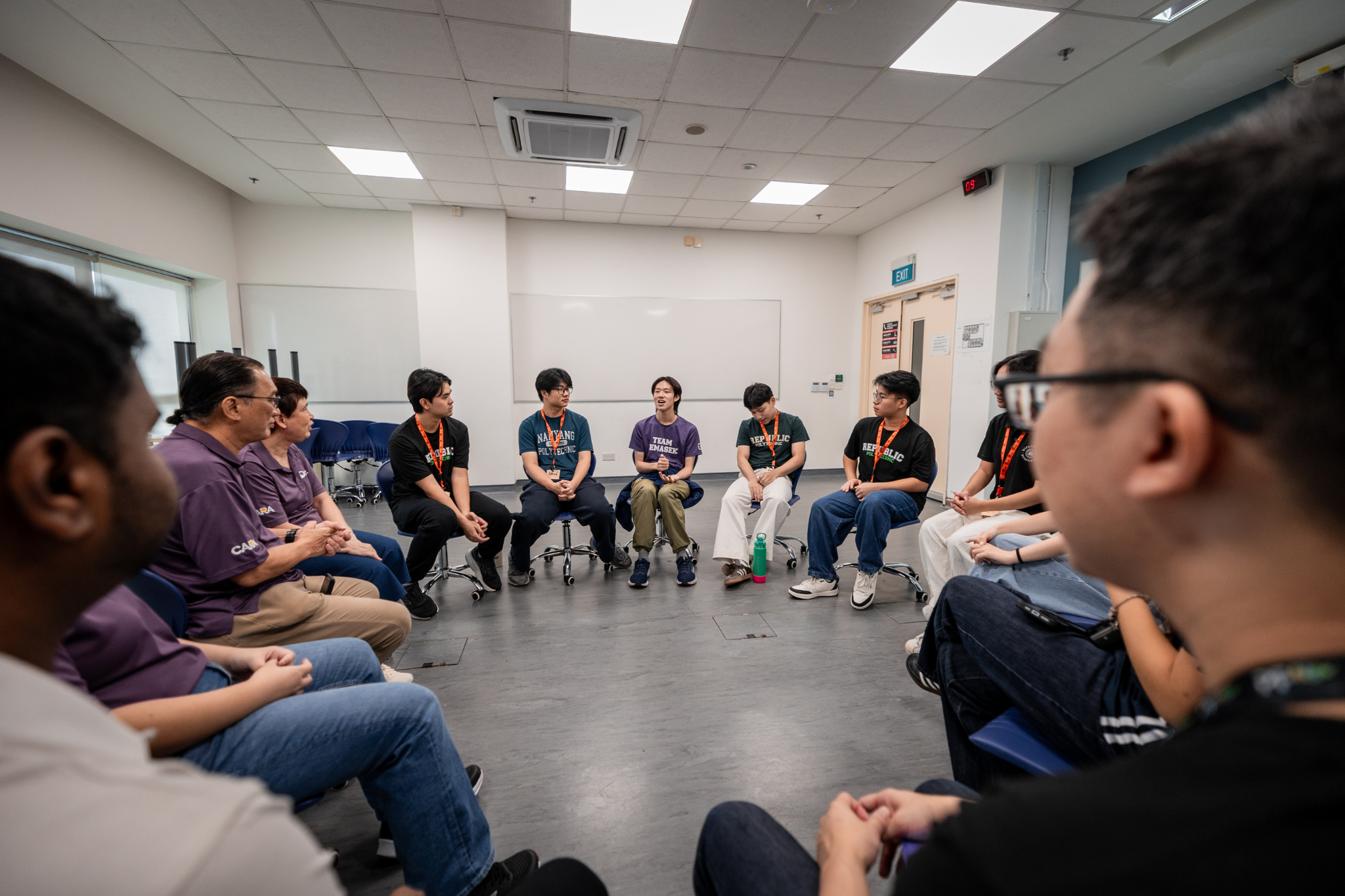 Student delegates listen to insights shared during the “Understanding Dementia” session at Polytechnic Forum 2026.
